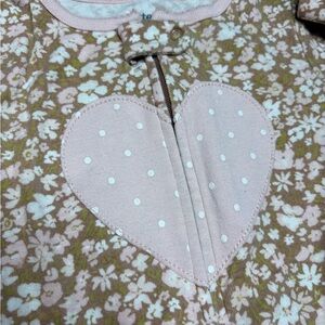Carter’s | Heart Print Footie PJs | 18M